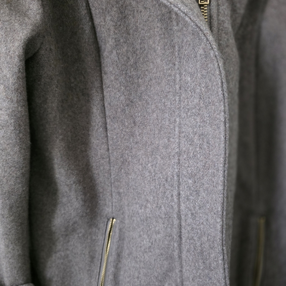 a new day Gray Hooded Women's Coat - Picture 3 of 6